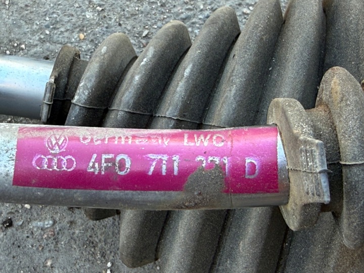 AUDI A6 C6 2.0 TDI MÉCANISME DE CHANGEMENT DE VITESSES BOÎTE DE VITESSES 4F0711271D