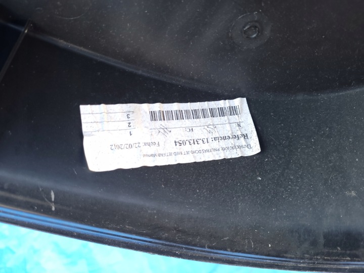 OPEL-CZESCI MERIVA B GARNITURE PORTES DROITE ARRIÈRE ARRIÈRE 13313054