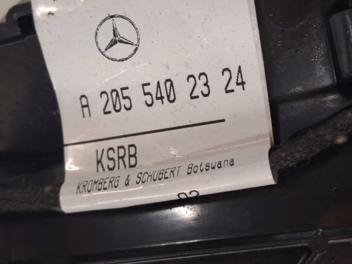 MERCEDES W205 C PANNEAU DÉCOR CONSOLES TUNNEL CENTRAL A2056801005 A2055402324