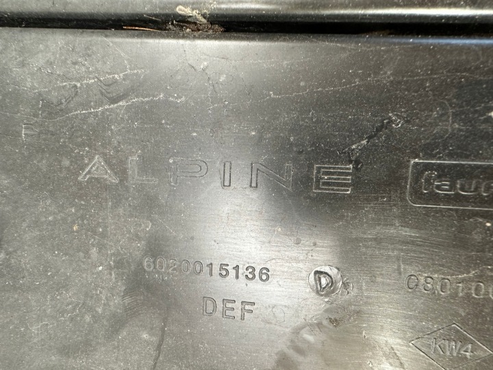 DIFFUSEUR PARE-CHOCS ARRIÈRE RENAULT ALPINE A110 16- 6020015136