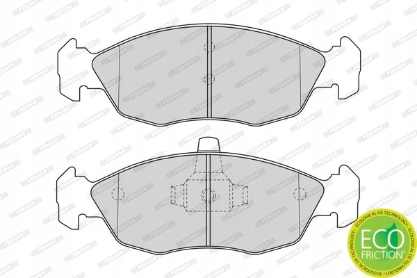 ZAPATAS DE FRENADO PARTE DELANTERA FDB1168 FERODO CITROEN 