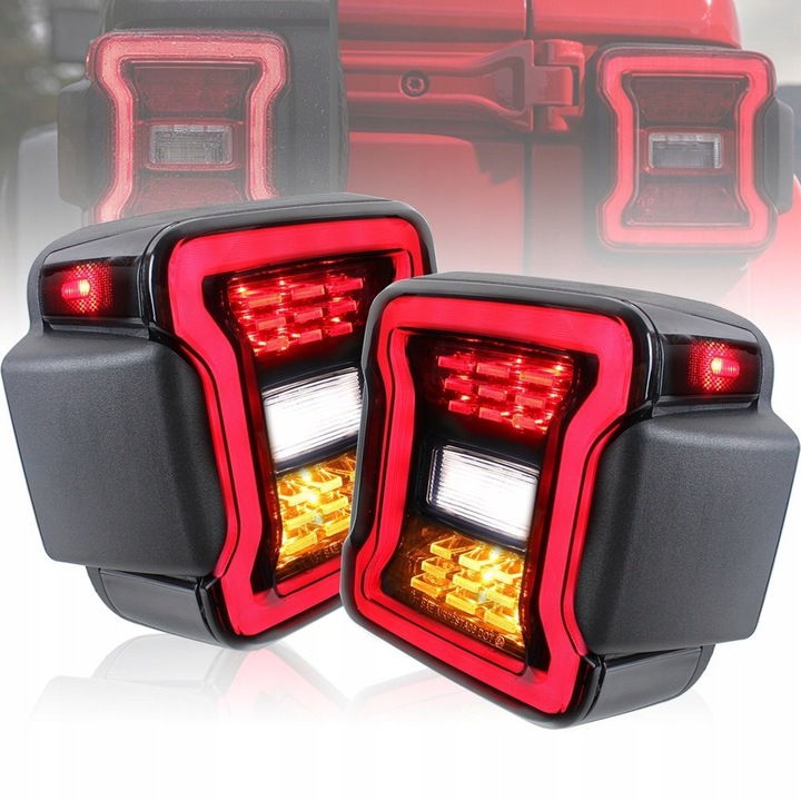 FAROS PARTE TRASERA PARTE TRASERA DIODO LUMINOSO LED JEEP WRANGLER JL 2018+ 