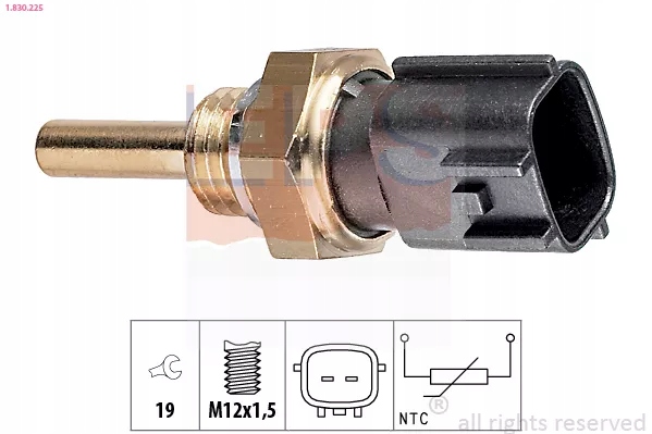 1-830-225 SENSOR DE TEMPERATURA DE LÍQUIDO REFRIGERACIÓN NISSAN 