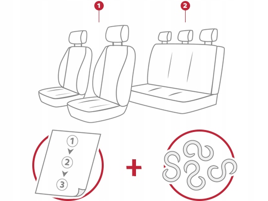 CUIR HOUSSES SUR SIÈGES KIA SOUL 1