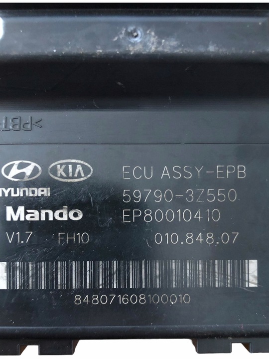 HYUNDAI I40 UNIDAD DE CONTROL MÓDULO ECU 59790-3Z500 