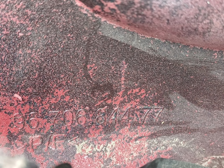 CITROEN DS4 11- PARE-CHOCS ARRIÈRE 9670684477