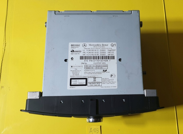 RADIO NAVIGATION MERCEDES A W176 W246