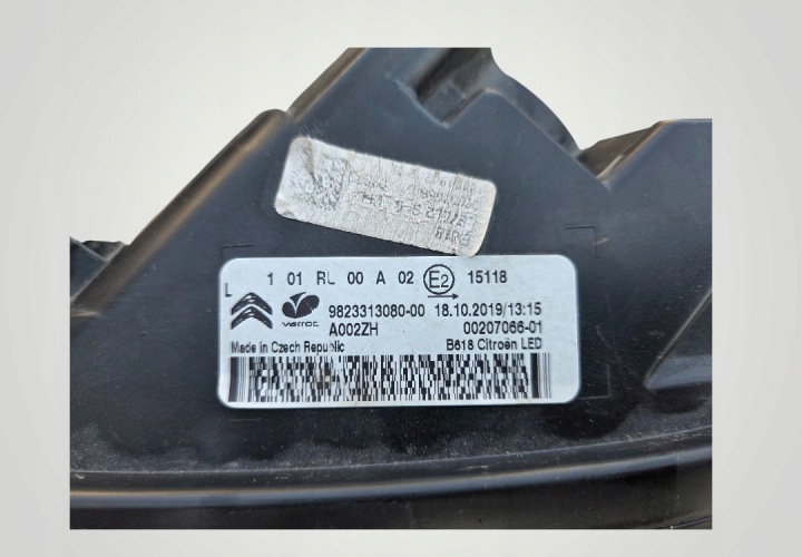 CITROEN C3 III 16-20 PHARE AVANT AVANT FJD ENSEMBLE GAUCHE DROITE