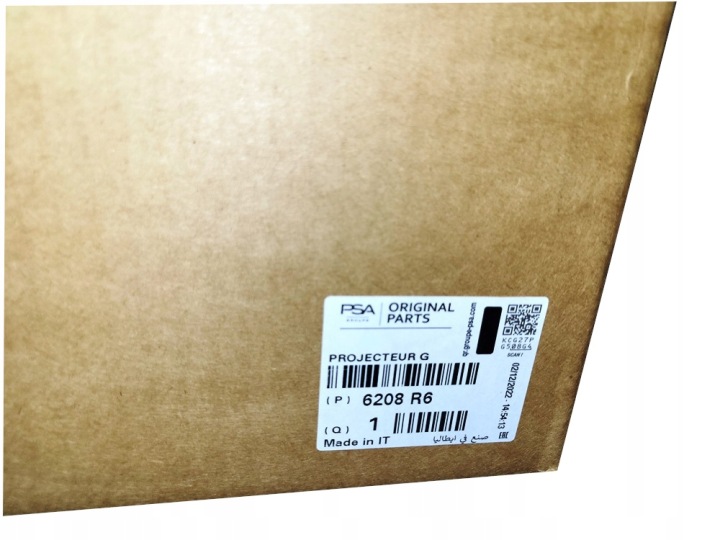 NEUF OE PROJECTEUR CITROEN C5 III GAUCHE 6208R6