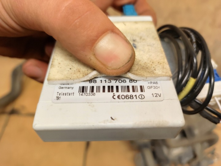 WEBASTO CHAUFFAGE DE STATIONNEMENT TÉLÉCOMMANDE JUMPY EXPERT III 3