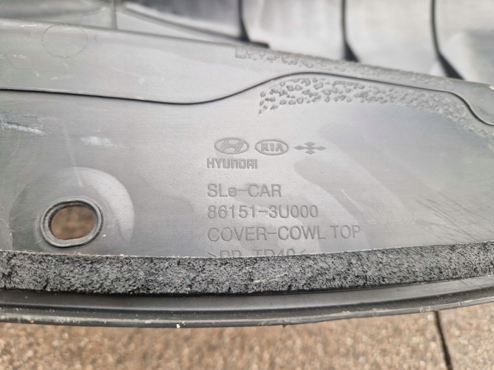 KIA SPORTAGE III DOUBLURE DE PASSAGE DE ROUE SUPÉRIEUR COMPLET 86151-3U000 10-2015