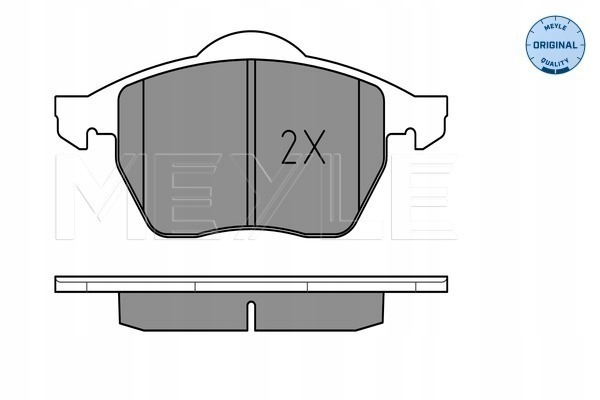 PADS BRAKE MEYLE 025 219 1119 