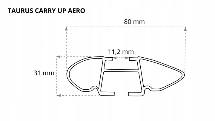 MALETERO DE TECHO TAURUS VW GOLF VII 3DR MK7 2012- 