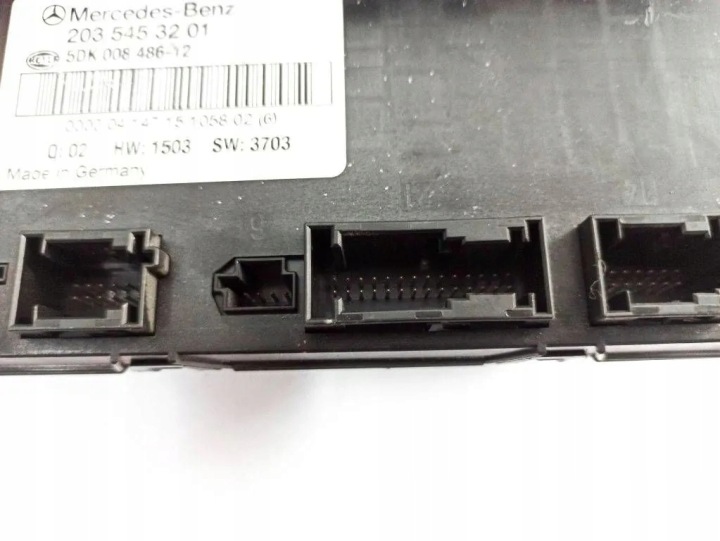 MODULE CONFORT MERCEDES-BENZ C (W203) 2035453201 33040122 2.2L 85KW 2006