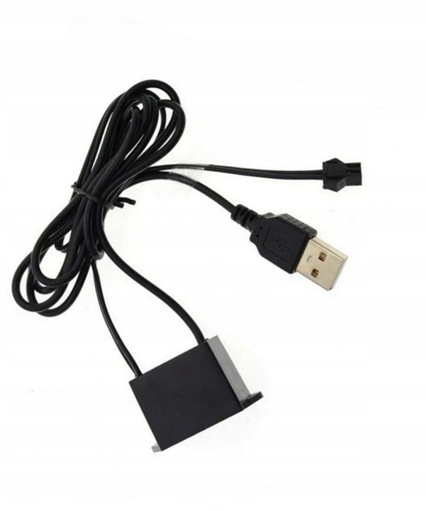 INVERTER USB BALASTO PARA SWIATLOWODU EL WIRE 