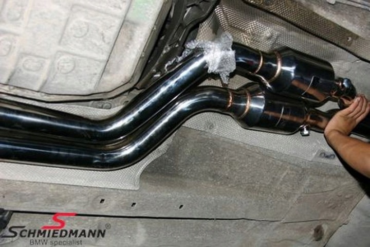 COLLECTEUR SCHMIEDMANN BMW E46 330I M54 CATALYSEURS