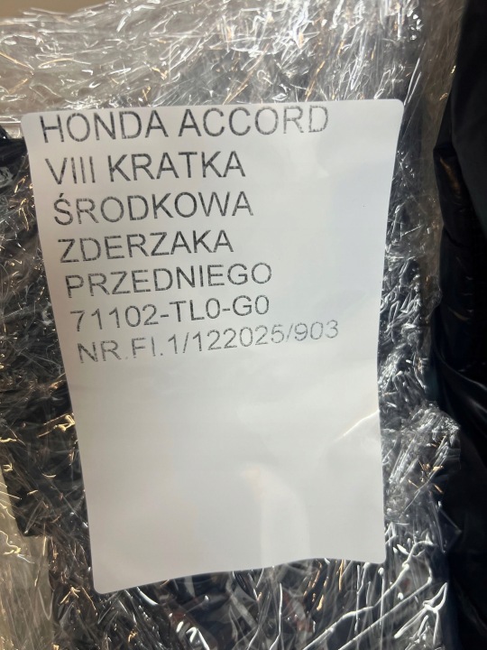 HONDA ACCORD VIII 08-15 INFÉRIEURE GRILLE PARE-CHOCS AVANT AVANT