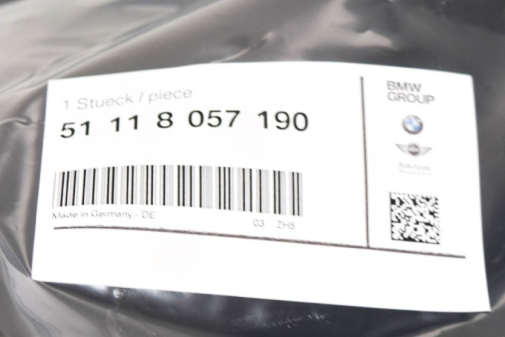 BMW 3 GT F34 DROIT POIGNÉE FEUX PRZECIWMGIELNEGO 51118057190 8057190