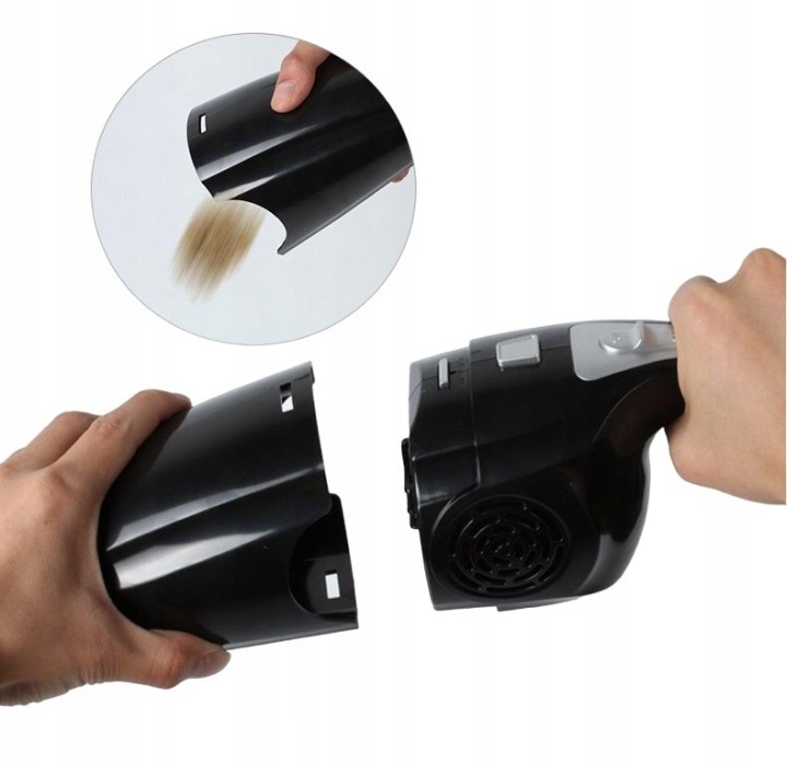 MANUEL ASPIRATEUR VERS VOITURES 120W FILTRE HEPA