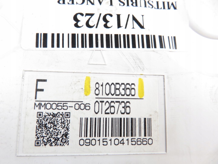 COMPTEUR MITSUBISHI LANCER VIII 1.8 DI-D 8100B366