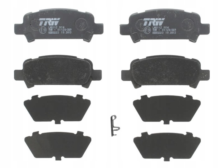 PLAQUETTES FREIN SUBARU T. FORESTER/IMPREZA 97-