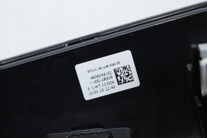 DÉCORS BAGUETTES DÉCORATIF CONSOLES PIANOBLACK AMBIENT BMW U06 U11 X1 U10 2 PIÈCES