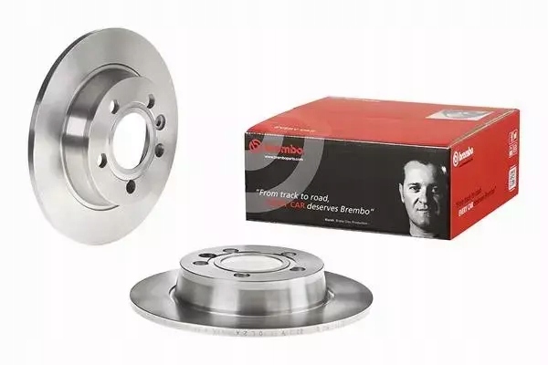 BREMBO TARCZE+KLOCKI ARRIÈRE VW SHARAN 268MM