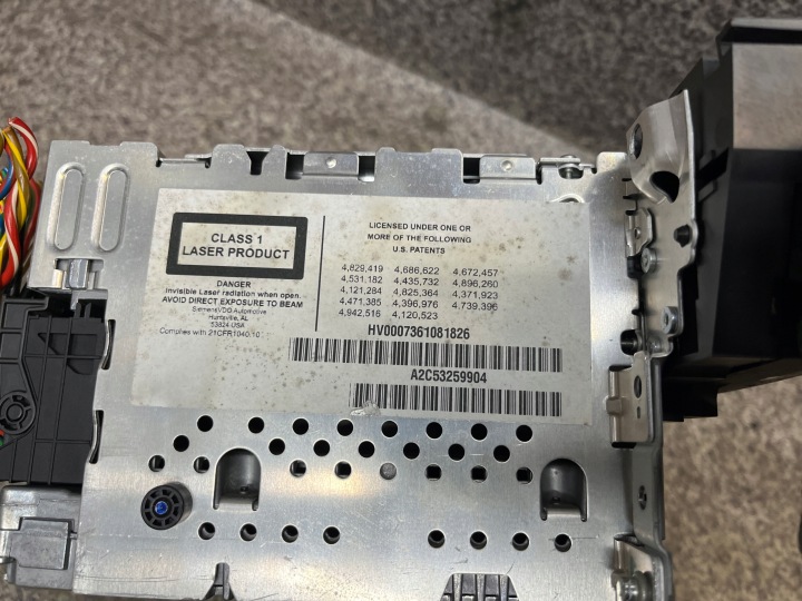 RADIO CCC GROUPE MOTOPROPULSEUR DISQUES CD AUTORADIO DVD BMW X5 E70 X6 E71 EN TRÈS BON ÉTAT