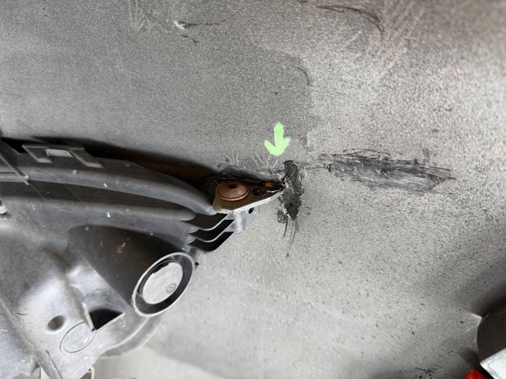 PARE-CHOCS AVANT AVANT OPEL ASTRA J IV 13264403