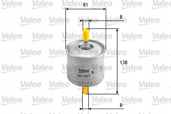 FILTRO COMBUSTIBLES VALEO 3276425870079 