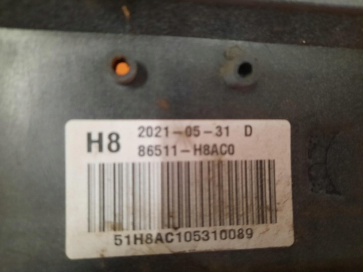KIA RIO 4 IV 16-23 PARE-CHOCS AVANT AVANT 86511-H8AC0