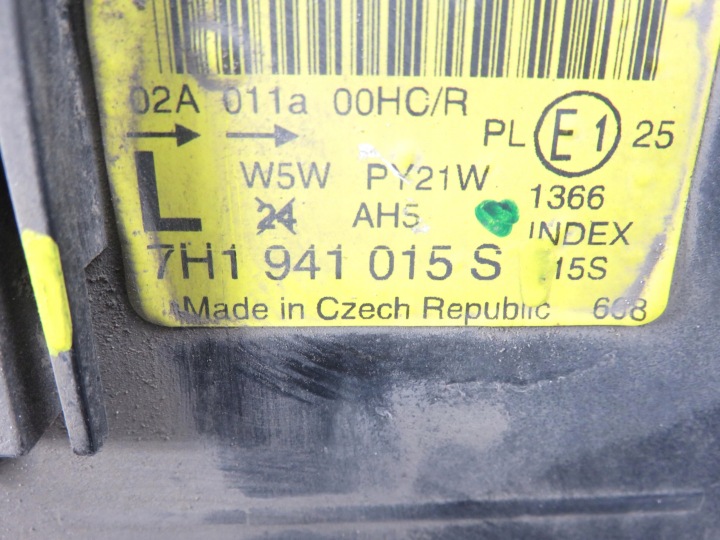 PHARE GAUCHE AVANT VW TRANSPORTER T5 7H1941015S