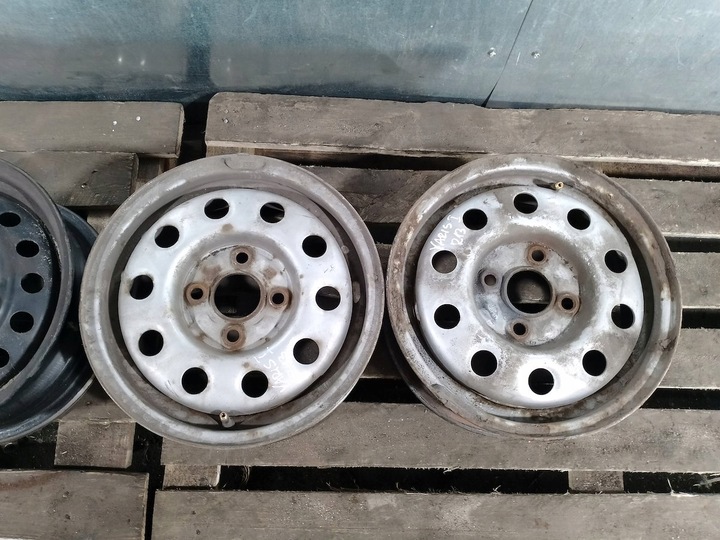 LLANTAS ACERO JUEGO 13 TOYOTA YARIS I ( 99-05 ) 