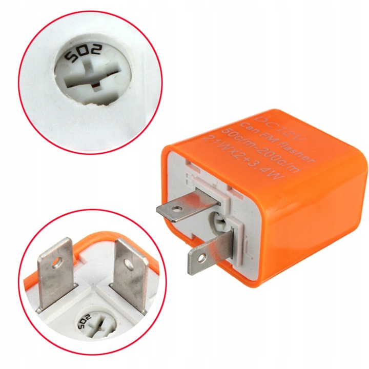 ADJUSTABLE SWITCH TURNS 12V LED 2PIN 