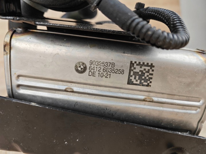 ORIGINE CHAUFFAGE DE STATIONNEMENT WEBASTO DIESEL BMW G22 G23 G20 5A3A011 38KM