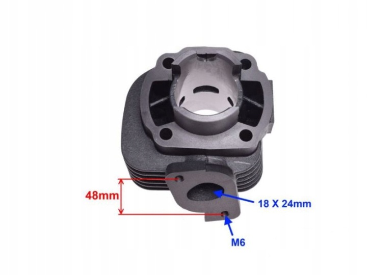 PISTON WM 50 CM3 2T 40MM PISTON AVEC OKNAMI KEEWAY