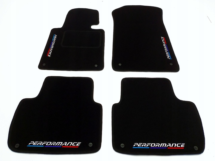 ALFOMBRILLAS DE FELPA PARA BMW 3 E46 (1998 - 2007)+ HAFT 