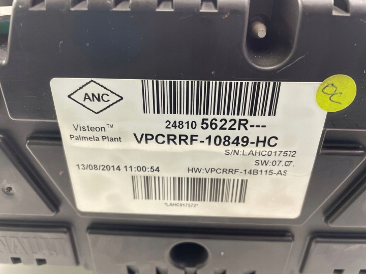 RENAULT CLIO IV 2014 COMPTEUR COMPTEUR DE VITESSE