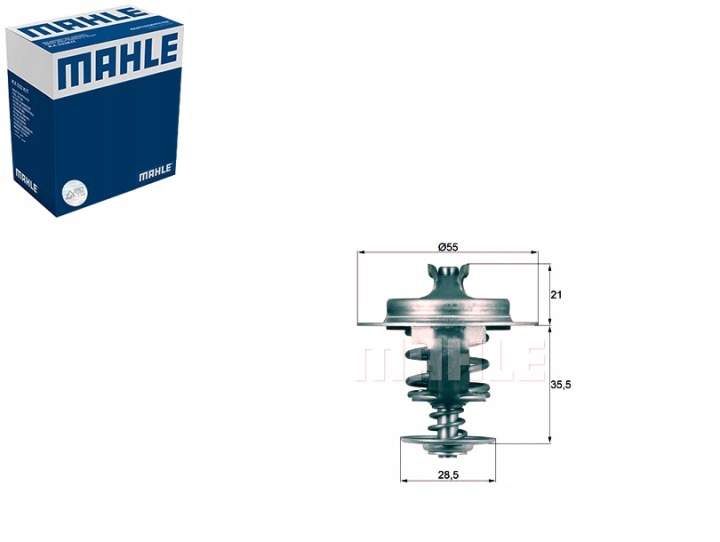 MAHLE ORIGINAL TX 67 83D THERMOSTAT ZRODEK REFROIDISSANT
