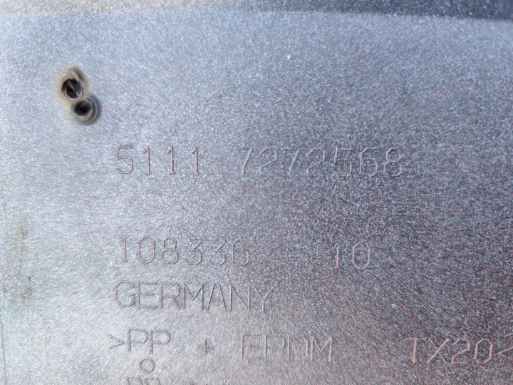 BMW 1 F20 F21 A61 PARE-CHOCS AVANT