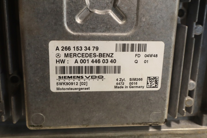 ORDINATEUR MOTEUR MERCEDES A CLASSE W169 1.5 A2661533479