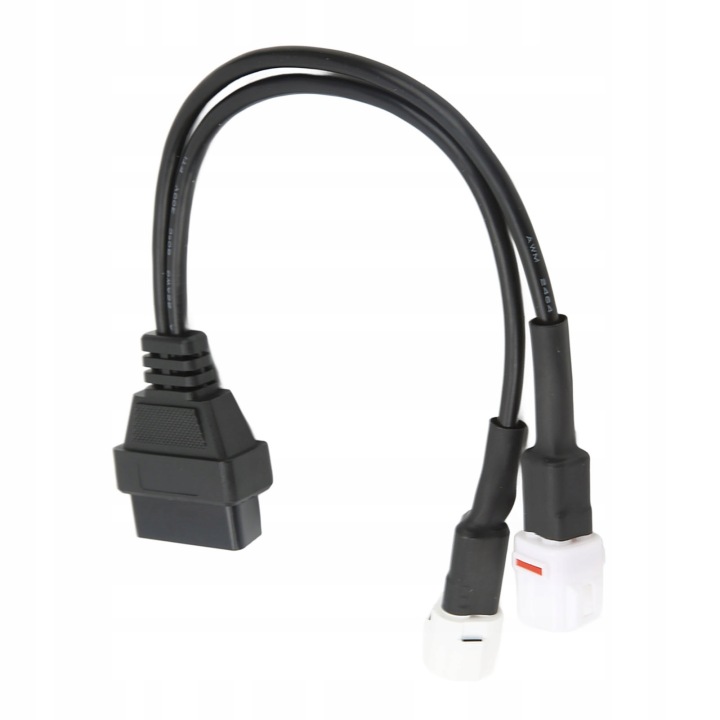 CÂBLE ADAPTATEUR DIAGNOSTYCZNEGO OBD2 VERS 3-PIN I 4-PIN 2 DANS 1 POUR YAMAHA