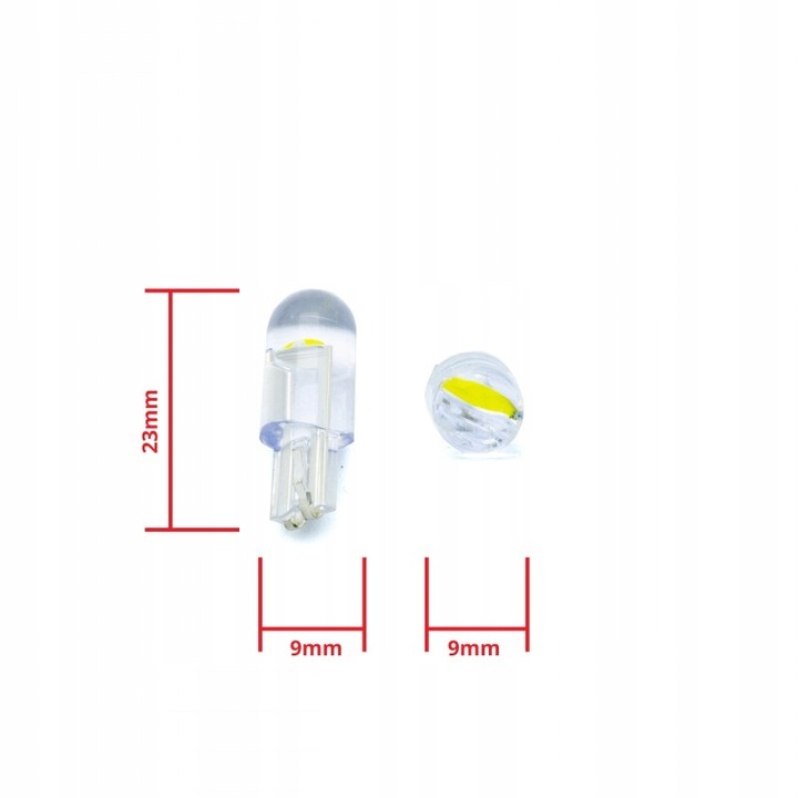 W5W KRYSTALICZNE DIODO LUMINOSO LED POZYCYJNE SKODA FABIA 3 