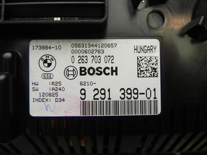 TABLEAU DE BORD BMW 7 2014 9291399
