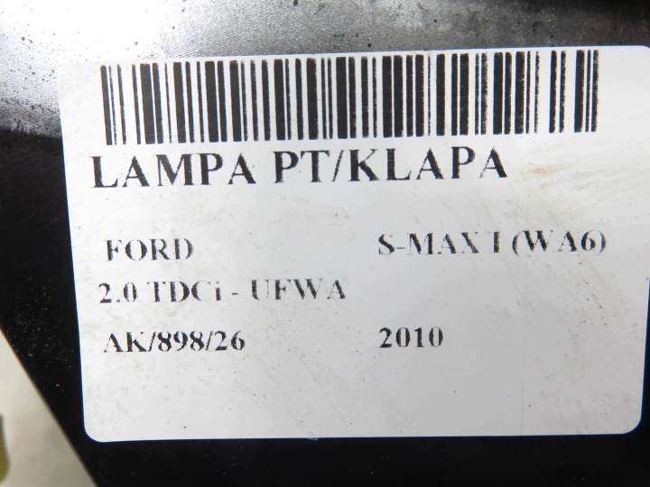 PHARE DROITE ARRIÈRE COUVERCLES DE COFFRE FORD S-MAX I (WA6) AM2113A602AC