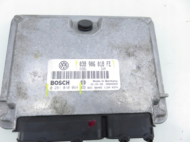 CONTRÔLEUR VW PASSAT B5 1.9 TDI 038906018FE 0281010064