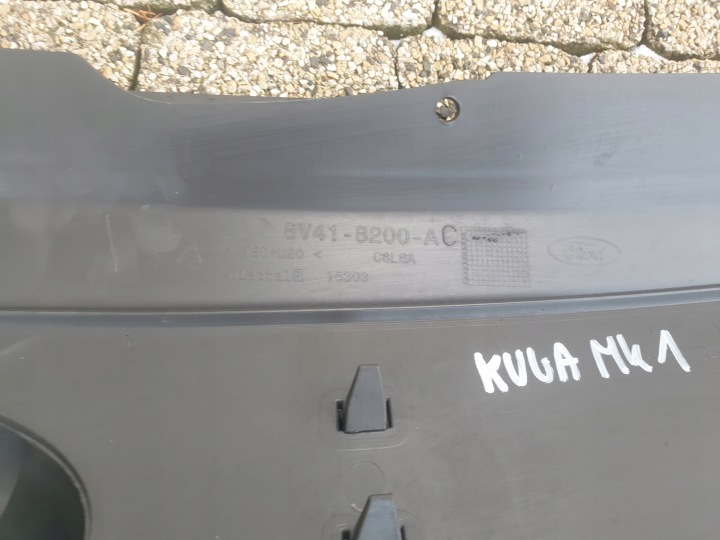 FORD KUGA MK1 GRILLE CALANDRE PARE-CHOCS CHROME 8V41-8200-AC ORIGINAL