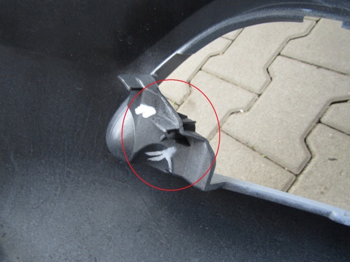 PARE-CHOCS AVANT AVANT AUDI A5 8T0 LIFT 11-16