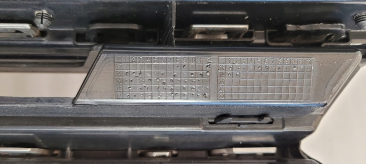 GRILLE INSIGNE CALANDRE VW PASSAT B8 2014- 3G0853653 3G0853601C