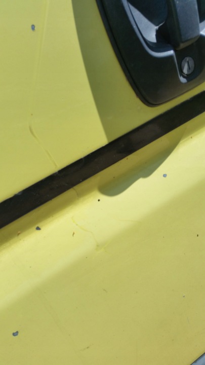 PORTES PRAWE/LEWE ZOLTE LIGHT FIAT DUCATO